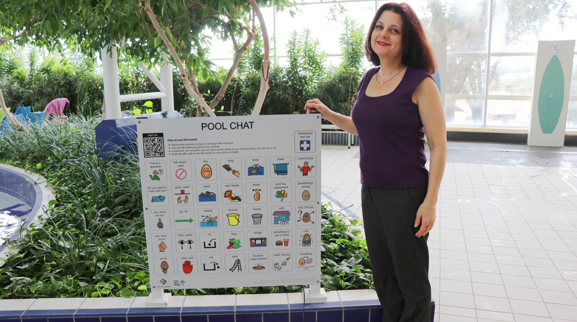 Beatty Park now home to two inclusive chat boards